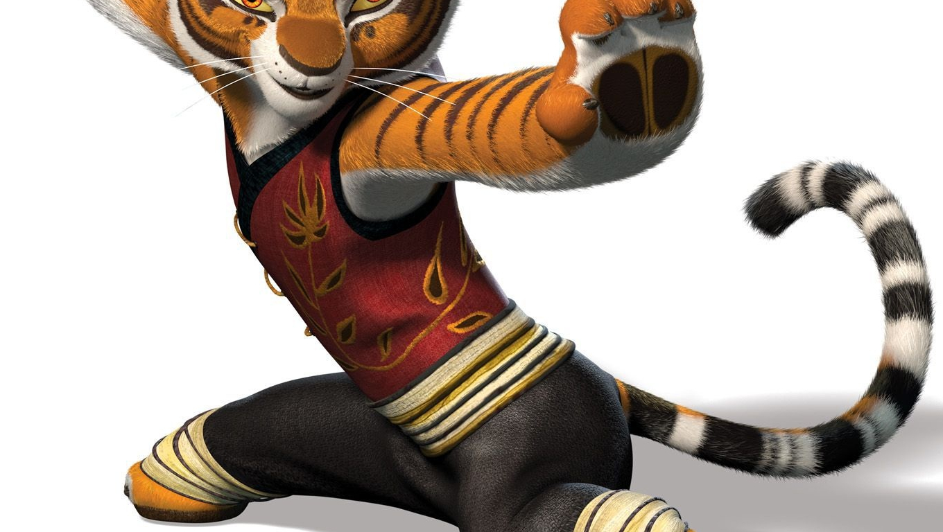 Kung fu panda tiger